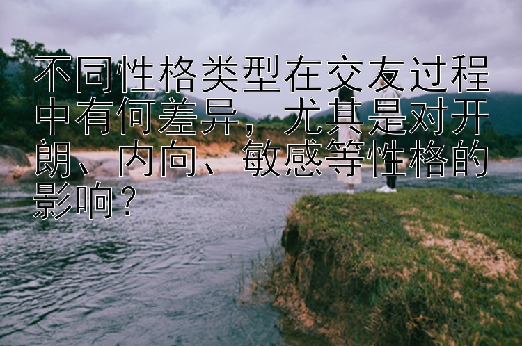 不同性格类型在交友过程中有何差异，尤其是对开朗、内向、敏感等性格的影响？